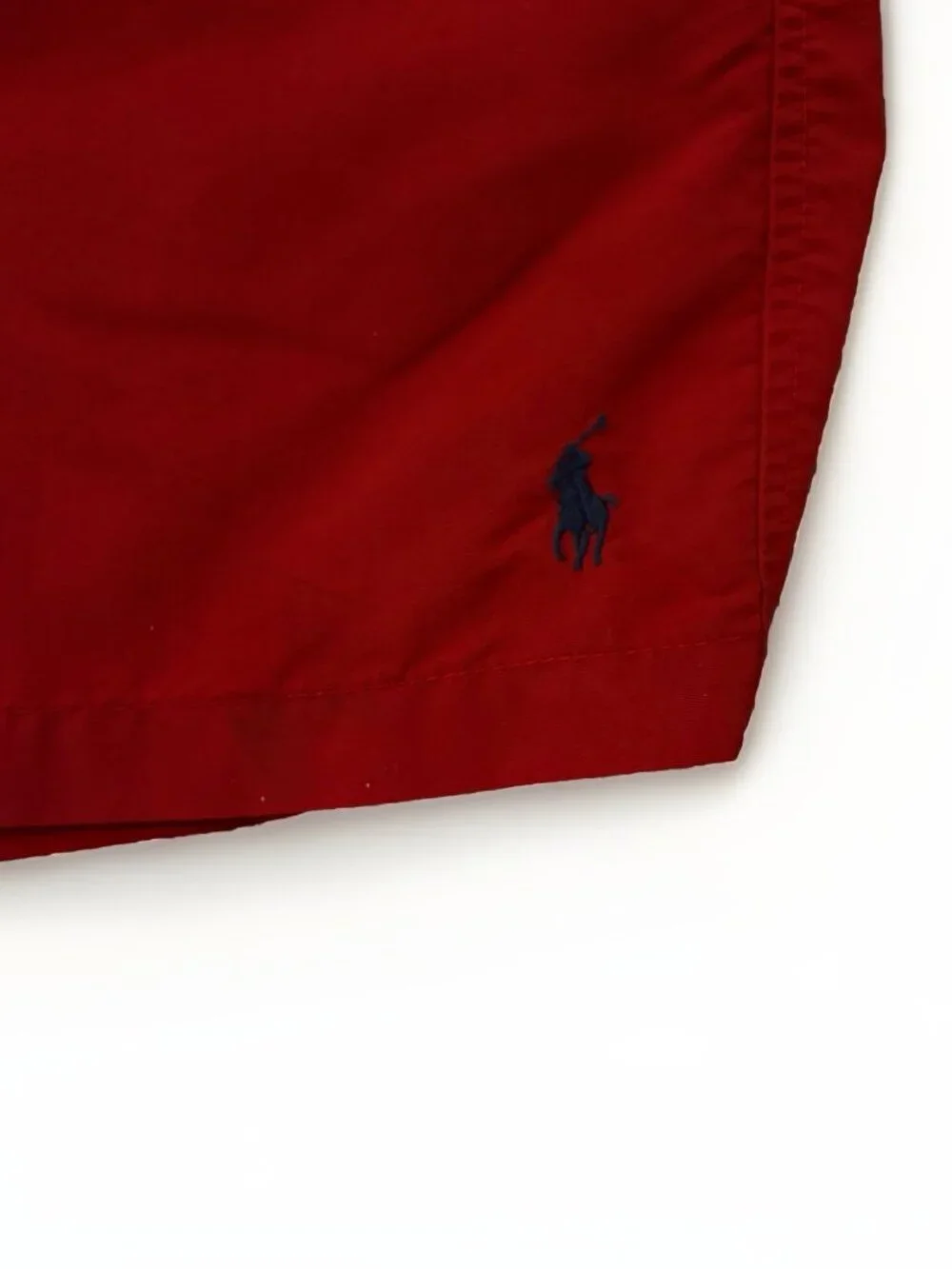 Polo Ralph Lauren Swim Trunks Mens XL Red Blue Navy Waistband White Drawstring